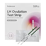 SmileCare 50 x Ovulationstest Fruchtbarkeitstests Ovulation Predictor Kit, Hohe Empfindlichkeit Ergebnis für Frauen Home Testing