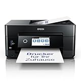 Epson Expression Premium XP-7100 3-in-1-Multifunktionsgerät Drucker (Scannen, Kopieren, WiFi, Ethernet, Duplex, Duplex-ADF, Einzelpatronen, 5 Farben, DIN A4), schwarz