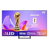 Hisense 55A7NQ, 139,7 cm (55 Zoll), 3840 x 2160 Pixel, QLED, Smart-TV, WLAN, Grau