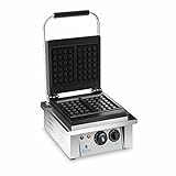 Royal Catering - Waffeleisen Waffelautomat (rechteckig, 37 x...