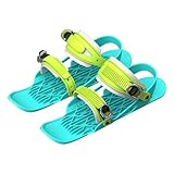 Mini Ski Snowboard Schlitten - Outdoor Sports Kurzes Schneeschild für alle Altersgruppen, perfekt für Winterspaß und Schneeaktivitäten