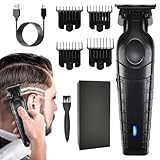 Schermaschine und Trimmer-Set – Elektrischer Rasierer für Herren, wiederaufladbar, Haarentferner, USB-Ladegerät, Bartpflege, Rasiermaschinen für Kopf, Gesicht, Beine, Hände