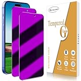 Kesuwe [3 Stück] Sichtschutz Schutzfolie für iPhone 16, Anti-Spy Schutzglas, Anti-Kratzen, Anti-Peeping, 9H Härte, Bläschenfrei, Stoßfest