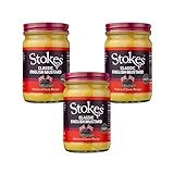 Stokes Sauces - Klassischer englischer Senf, 200 g (3 Stück)