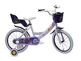 albri Babys (Mädchen) Fahrrad 16 Zoll von Wish Wunsch, Lila, pollici