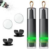 Hpbaggy Gurtschneider Notfallhammer Auto, 2-in-1 Sicherheitsgurtschneider und Fensterbrecher, Sicherheits Rettungswerkzeug am Schlüsselbund, Nachleuchtendes Design - auch im Dunkeln gut sichtbar