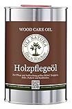 OLI-NATURA Holz-Pflegeöl für innen (geeignet für Möbel, Treppe, Parkett und Holz-Boden), 1 Liter, Farblos/natur