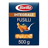 Barilla Pasta Integrale Fusilli – Vollkorn-Hartweizengrieß-Pasta mit natürlichen Ballaststoffen, 500 g