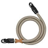 K&F CONCEPT Kameragurt Kamera Schultergurt Camera Strap Kamera Tragegurt geeignet für DSLR SLR oder spiegellosen Kameras (Khaki)