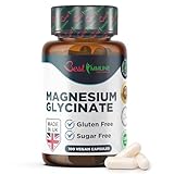 Natürliches Magnesiumglycinat 500mg Premium Qualität 100 Vegane Kapseln Perfekte Proportionen Höchste Bioverfügbarkeit