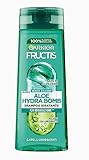 Garnier Fructis Feuchtigkeitsspendendes Shampoo für dehydriertes Haar, mit Aloe Vera, für gesundes und entwirrtes Haar, Aloe Hydra Bomb, 250 ml