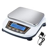 GOYOJO 5000g x 0,01g Präzisionswaage, Hochpräzise Labor Analysewaage, Labor Feinwaage Ideal für Industrie, Küche, Lebensmittel, Schmuck