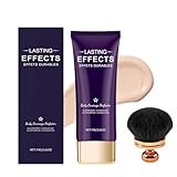 Miracle De Paris Body Coverage Perfector,Miracle De Paris Leg Cream, Miracle De Paris for Legs,All Over Complexion Perfector mit Make-up-Pinsel,Bein & Körper Narbe Abdeckung Make-up (Elfenbein)