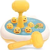 NAMOARLY 1 Set Spielspielzeug Busy Board Für Kleinkinder Spielmatte Autospielaktivitäten Für Kinderspielzeug Klopfbank Kinderhämmerspielzeug Gelber Kunststoff