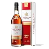 Courvoisier VSOP | Cognac aus Frankreich | mit Geschenkverpackung | einzigartig blumig-fruchtiger Geschmack | 40% Vol | 700ml Einzelflasche