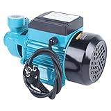 Gartenpumpe 370W 220V, Geräuscharmer Hochdruck-Wasserpumpe 2000 l/h, 38 m Förderhöhe Hauswasserwerk pumpe Bewässerungspumpe Elektropumpe