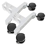 VALICLUD 2 Stück Standfüße für Infrarotheizungen Drehbare Stabile Austauschbare Standfüße für Elektrische Heizgeräte Geeignet für Heim Büro Wohnung Einfache Montage