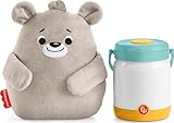 Fisher-Price GRR00 - Bärchenbaby mit Glühwürmchen-Spieluhr, Klangerzeuger für das Kinderzimmer, für Babys und Kleinkinder ab der Geburt