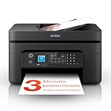 Epson WorkForce WF-2960DWF A4-Multifunktions-Tintenstrahldrucker mit kabellosem Betrieb, inkl. kostenloser Tinte mit ReadyPrint Flex-Abo*