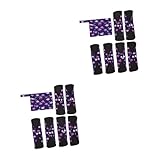 Ipetboom 2 Sätze Damenbinde Tasche faltbar Toilettenartikel Kinderwagen für menstruations pad livy menstruationspad tragbare weibliche Binde tragbare Menstruationsbinde Bambus-Kohle
