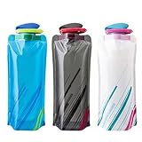 YoMaris Unisex Adult 700ML Faltbare Set von 3 mit CE, ROHS...
