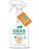 Silberkraft Grasmilben Spray für Hunde 500 ml - Grasmilben-Ex Spray - Linderung bei Juckreiz - gegen Milben, Parasiten, Ungeziefer (500 ml)