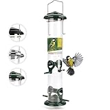 wildtier herz I Körner Vogelfutterspender 38cm – aus...