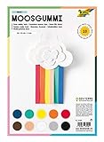 folia 231009 - Moosgummi, 2 mm, ca. 20 x 29 cm, 10 Bögen,...
