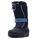 Sorel KIDS FLURRY Schneestiefel für Unisex Baby, Blau (Collegiate Navy x Atmosphere) - Children, 31 EU