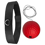 Boxkugel mit Stirnband - Kinder Boxing Training Reflexbällchen, Stirnband React -Bälle für Kindertrainingsboxen | Trainingsausrüstung Outdoor Fitness React Ball für Schlafzimmer, Reisen, Wohnheim