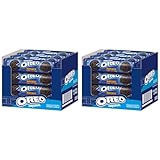OREO Original 16 x 154g, Knuspriger Kakao Doppelkeks gefüllt mit Crème-Füllung (Packung mit 2)