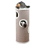 Trixie 4338 Cat Tower Edoardo, 100 cm, taupe/creme