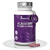 BIOMENTA Acai Beeren 60.000 mg - 180 Tabletten mit hochwertigen 30:1 Berry Extrakt – vegan - Premiumqualität
