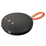 Louttary Mini-Lautsprecher, tragbar, magnetisch, für den Außenbereich, wasserdicht, IPX5, Audio-Player, BT5.3, Stereo-Musikbox, ohne