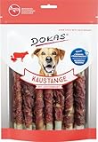 DOKAS Kaustange mit Entenbrust – Getreidefreier Premium Kausnack für Hunde – 9 x 200 g