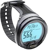 CRESSI Leonardo Tauchcomputer – Luft/Nitrox & Gauge-Modus – Ein-Knopf-Bedienung, Hochkontrast-Display – 120m wasserdicht, Benutzerwechselbare Batterie, Deep Stop, CNS O₂ Indikator