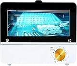 JOSBES UV-Desinfektionsschrank UV Steriliser Desinfektionsschrank,Hocheffiziente Sterilisation Nagelwerkzeuge Sterilisator mit Timer Werkzeug für Pinzetten und Handtücher Zahndesinfektions box