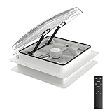 2012 Max Air Belüftung für Wohnmobil Dachventilator Dachlüfter Reversibler Abluftventilator 14', extrem geräuscharmer Dauerbelüftung RV 12V Remote