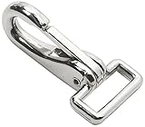 Busse Karabinerhaken Trense Standard, silber