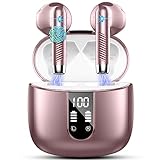 Bluetooth Kopfhörer, In Ear Kopfhörer Kabellos Bluetooth 5.3 Kabellose Kopfhörer mit 4 Mic, 2023 Neue ENC Noise Cancelling Wireless Earbuds 48H Tiefer Bass, IP7 Wasserdicht Ohrhörer LED-Anzeige USB-C