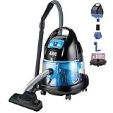 Zilan Wasser Staubsauger mit Wasserfilter Wassersauger Staubsauger beutellos EEK A H20 Saugleistung 2.000 Watt Beutelloser Staubsauger Bodenstaubsauger 360° Schlauch
