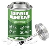 NoxGule 170g Gummi Kleber, Gummikleber Extra Stark Wasserfest, Gummikleber, Kontaktkleber, Starke Haftung, Wasserdicht, Geeignet zum Verkleben von Türdichtungen, Zierleisten, Metall, Hart-PVC