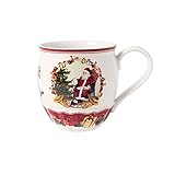 Villeroy & Boch 14-8332-4843 Kaffeebecher, Porzellan, 0.39 liters, Weiß/Bunt