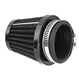 Luftfilter, Universal Motorrad Luftfilter Ersatz Pilz Luftansaugfilter Reiniger Modifiziertes Zubehör(54mm)