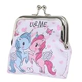 SOIMISS Geldbörse Portemonnaie Mädchenhandtasche Tragbare Münzbeutel Münzkoffer Kleine Handtasche Für Mädchen Damenhandtasche Mädchen Tasche Süßes Buchstabe Reisen Münzbox PVC