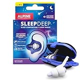 Alpine SleepDeep - Ohrstöpsel zum Schlafen und für...