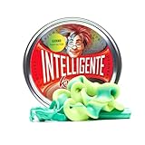 Intelligente Knete - Das Original! Gekko - Ändert die Farbe bei Wärme - Kinderknete und Therapieknete in einem - besser als jeder Stressball! Für Kinder und Erwachsene (Große Dose, 80g)