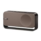 Bose SoundLink Home Lautsprecher, Premium, tragbarer und kabelloser Bluetooth-Regal-Lautsprecher, bis zu 9 Stunden Akkulaufzeit, Warmes Holz