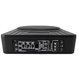 Tomantery Autolautsprecher, Impulsbreite Modulation 10 Zoll Platz Sparen Kompaktes Auto -Subwoofer für LKW