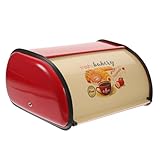 Gatuida Brot-box Retro-brotkasten Brotkästen Für Die Küchentheke Brotaufbewahrungsbehälter Aufbewahrungsboxen Bin Küche Lagerung Mit Klein Großer Brotkasten Brotbehälter Luftdicht Eisen